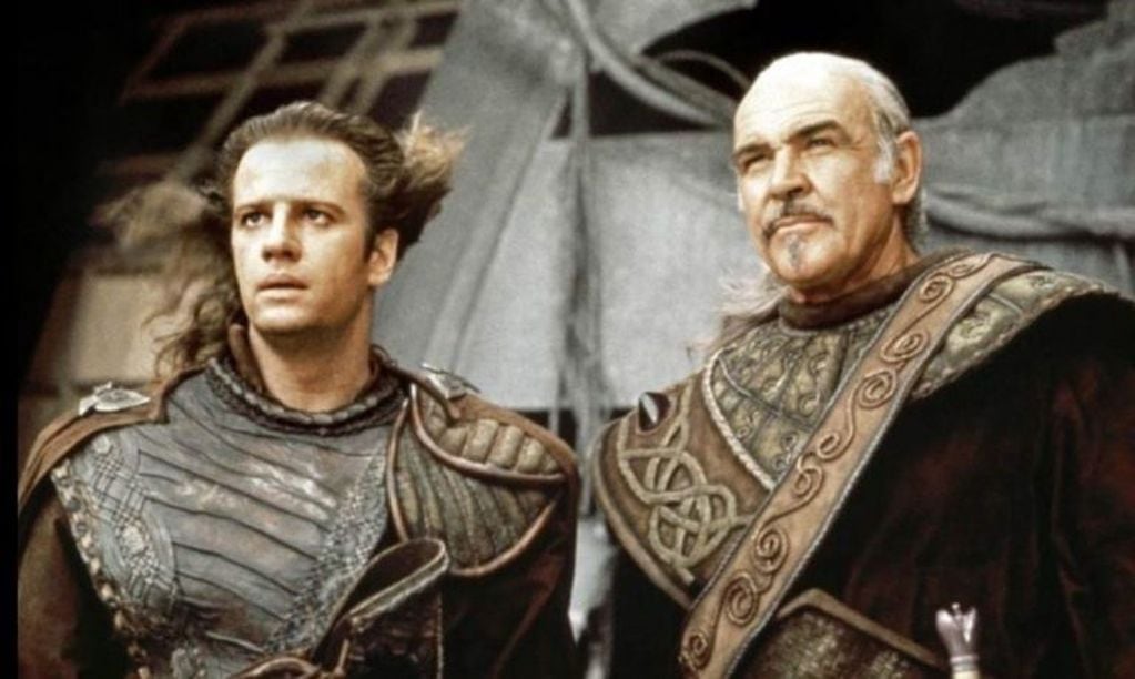 Christopher Lambert y Sean Connery en "Highlander II" en 1991. (Gentileza: Los Andes)
