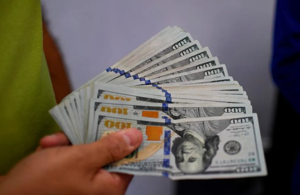 Cotización del dólar. (AFP)