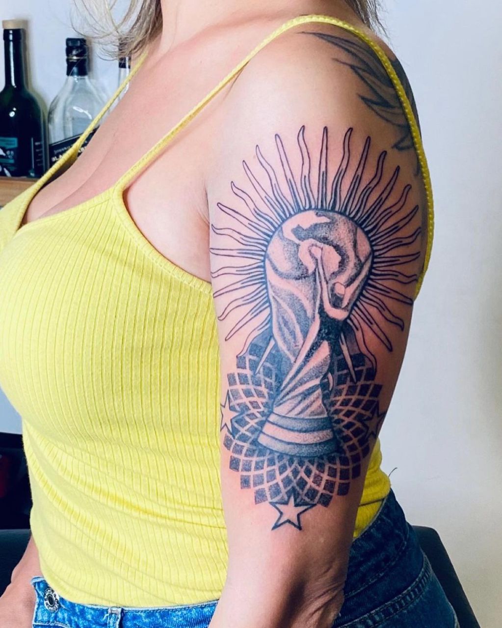 El tatuaje de Ángela Lerena