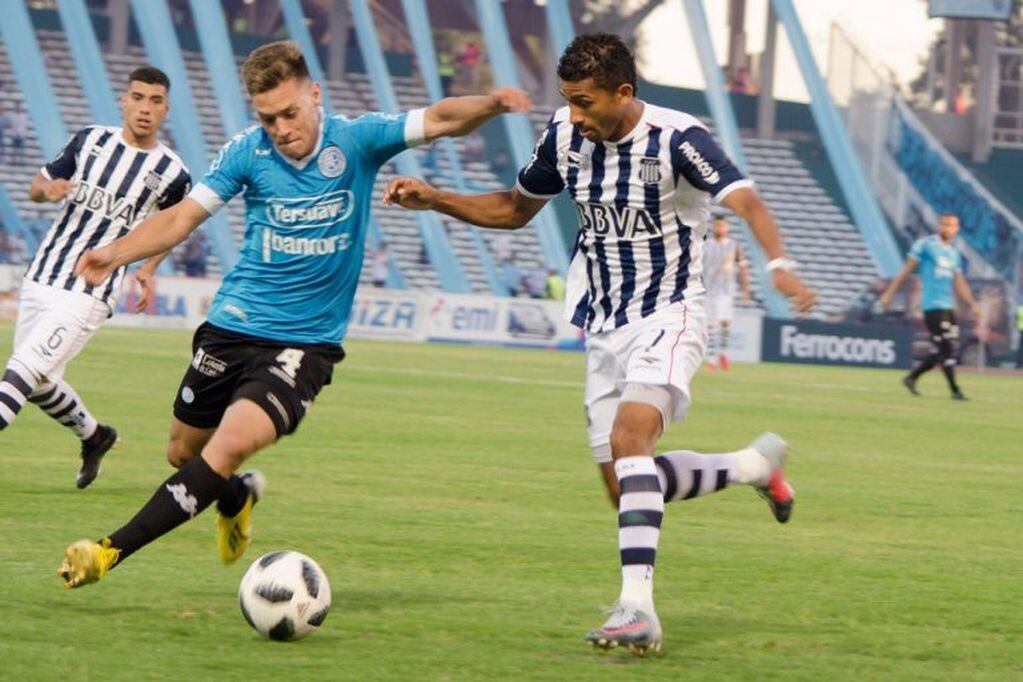 El primera Clásico cordobés de 2018 entre Belgrano y Talleres terminó empatado en 1.