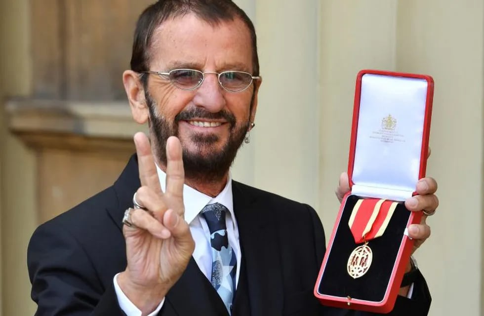 Ringo Starr recibió una condecoración de la realeza británica.