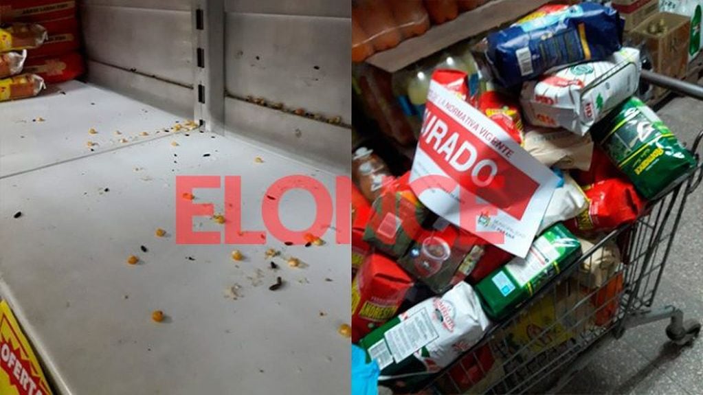 Clausuraron un supermercado en Paraná por presencia de excremento de rata en las góndolas
