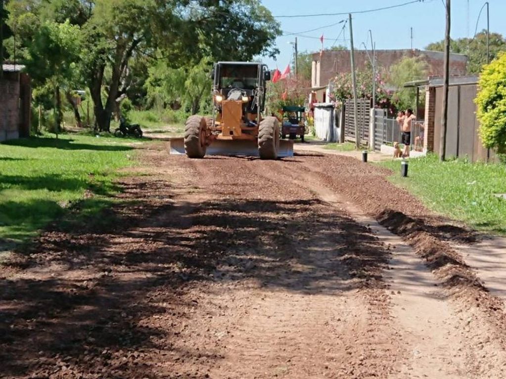Desde el 6 de mayo realizarán trabajos de ripio en las calles afectadas por las lluvias.