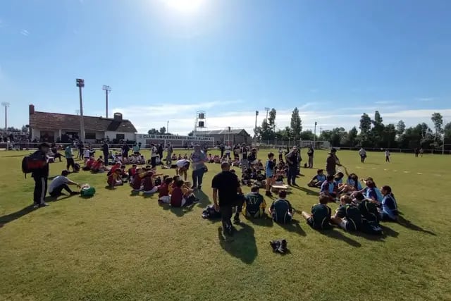 encuentro infantil de Rugby en el TARHC