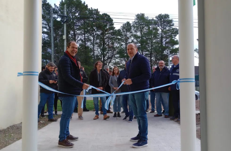 Se inauguraron tres aulas en el Parque Industrial de Tres Arroyos