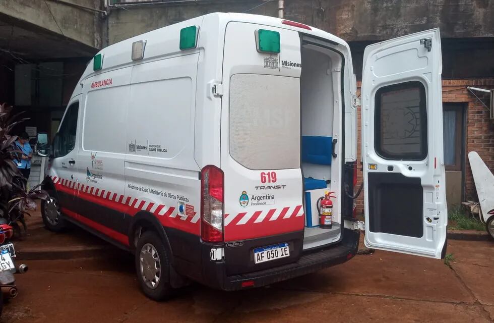 El Hospital SAMIC de Eldorado recibió una nueva ambulancia