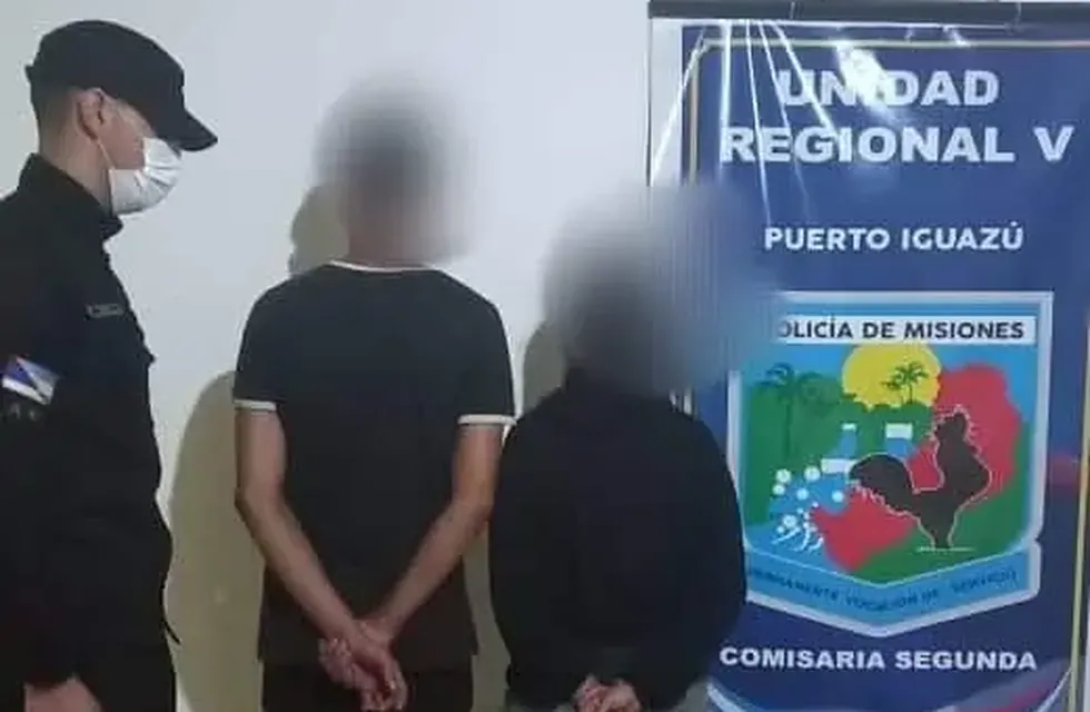 Una pareja detenida por el robo de dinero en Puerto Iguazú.