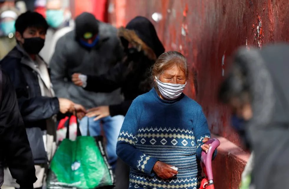 Coronavirus en la Argentina. (REUTERS/Agustin Marcarian)