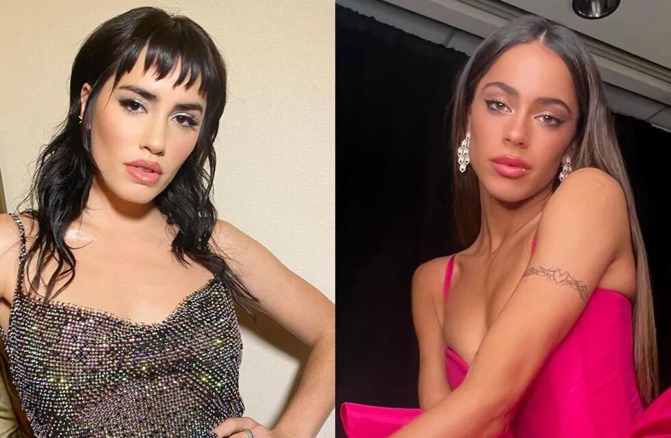 Lali Espósito y Tini Stoessel, dos que se sumaron a la tendencia de "tanga a la vista".