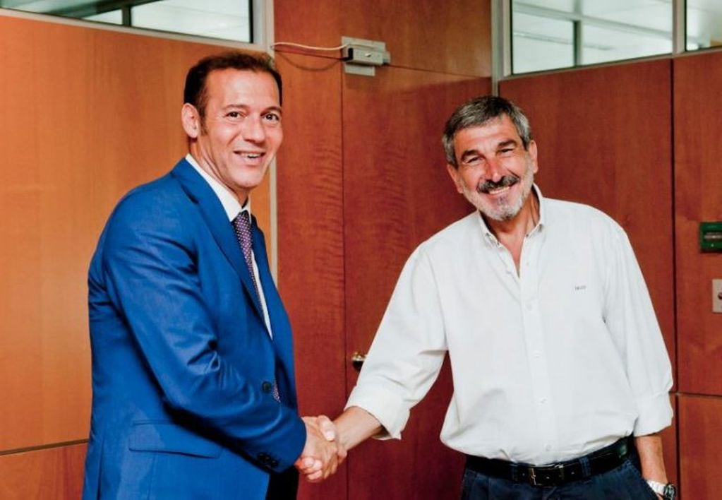 El gobernador de Neuquén también se encontró con Roberto Salvarezza, ministro de Ciencia, Tecnología e Innovación (web).