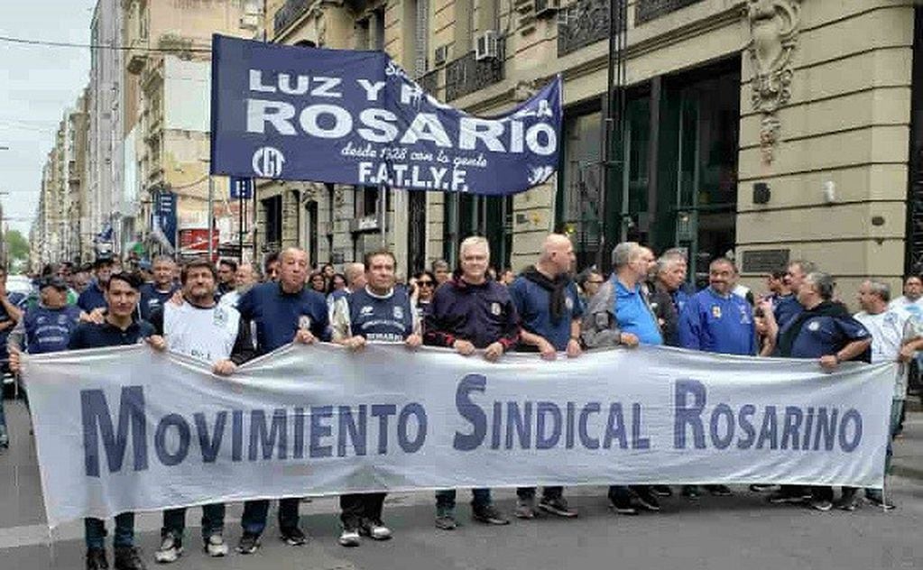 Los gremios paran el próximo 29 de mayo en Rosario. (Archivo)