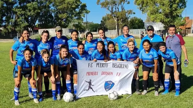 Fútbol Femenino Puerto Belgrano.