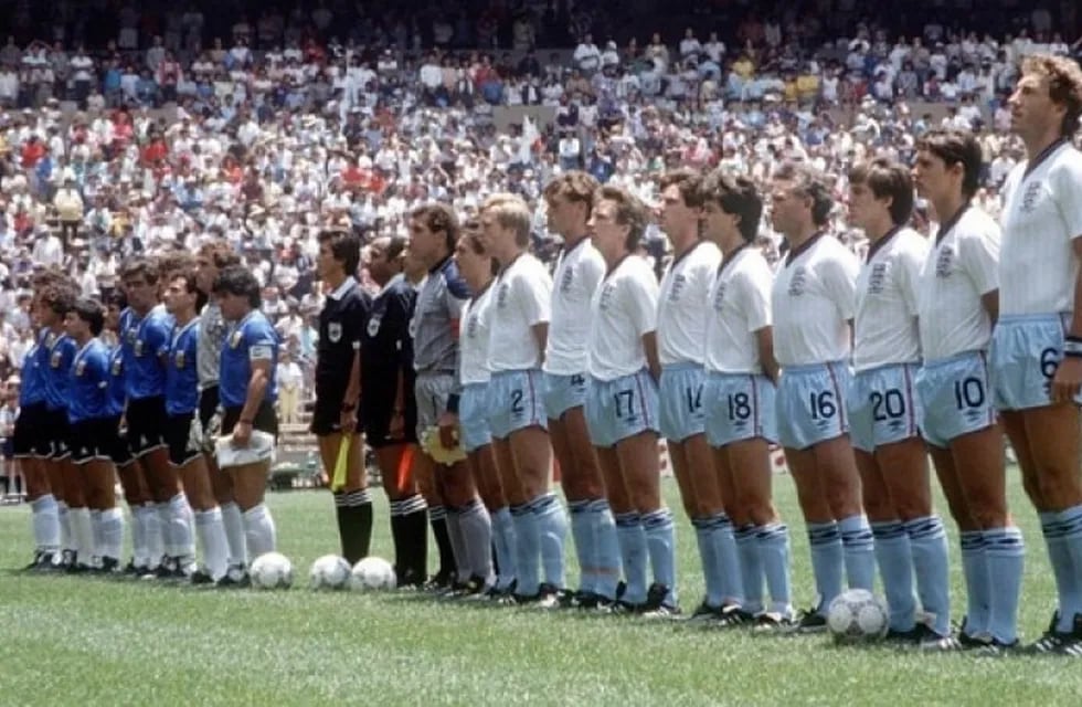 Argentina e Inglaterra se enfrentaban en una "Batalla" futbolística.