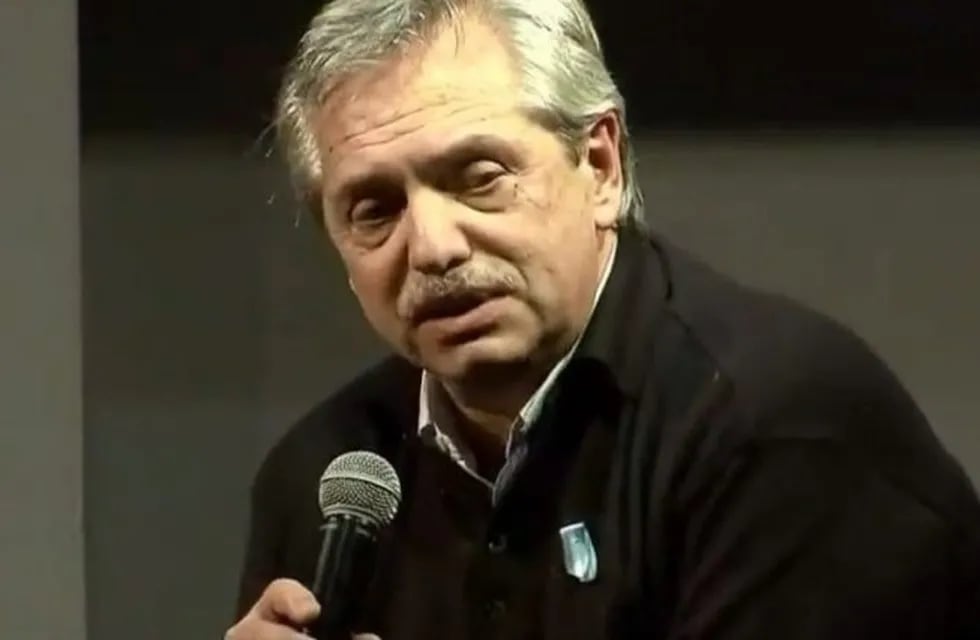 Alberto Fernández. (Captura de video)