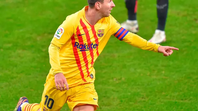Lionel Messi marcó dos goles en Barcelona y su equipo acecha al puntero