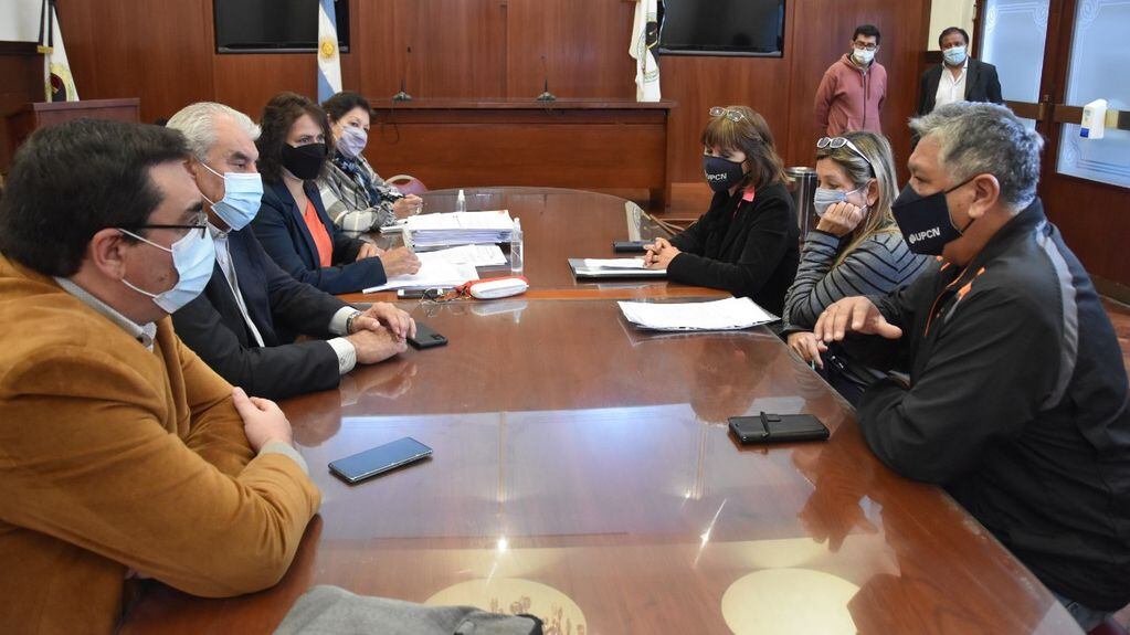 Reivindicaciones y mejoras para los trabajadores de la salud afiliados a UPCN Jujuy, plantearon dirigentes del gremio en la Legislatura.