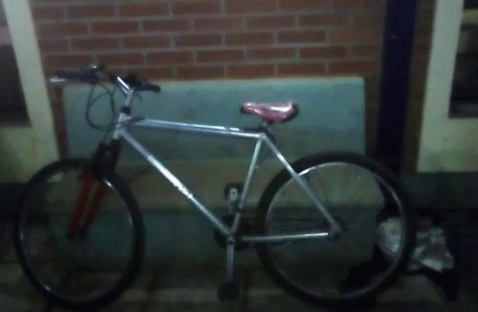 La bicicleta robada en Santa Rosa fue recuperada. (MisionesOnline)