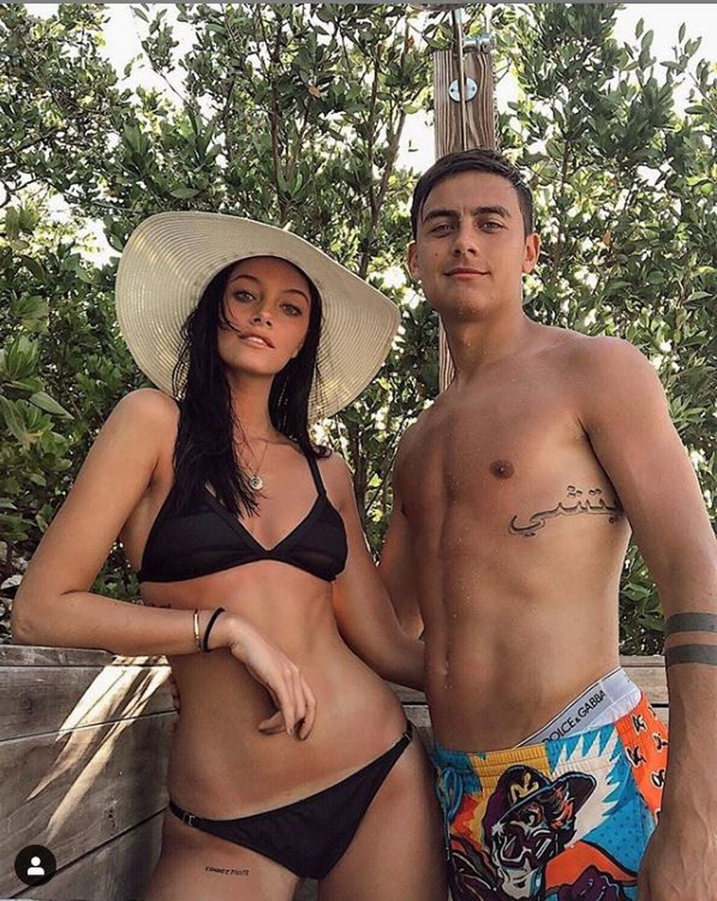 Oriana y Paulo de vacaciones en Miami.