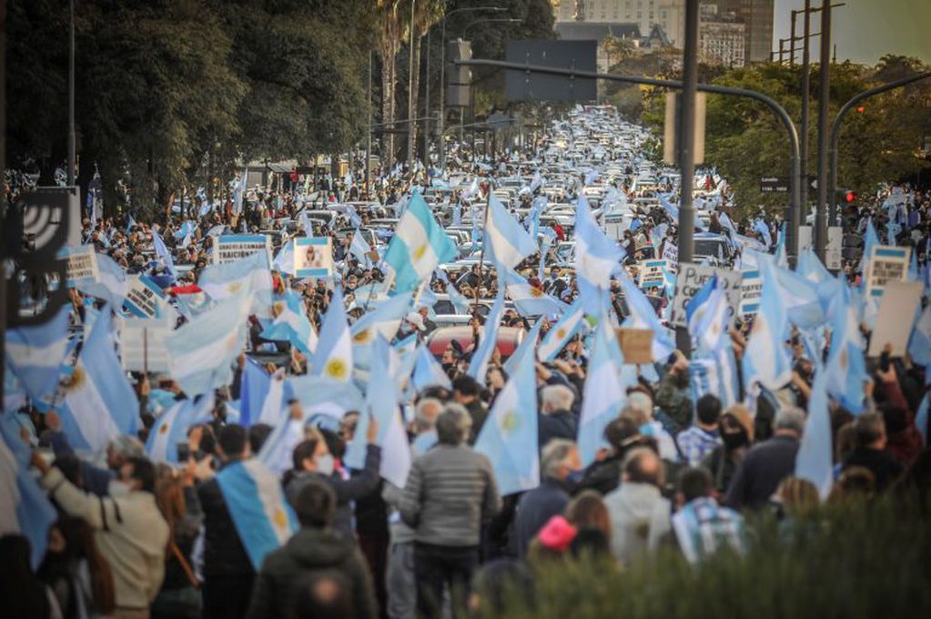 Marcha en contra del gobierno
En el obelisco
Argentina
Foto Federico Lopez Claro