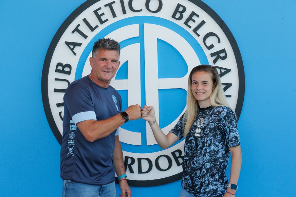 Alaides Bonilla, nueva jugadora de Belgrano (Prensa Belgrano)