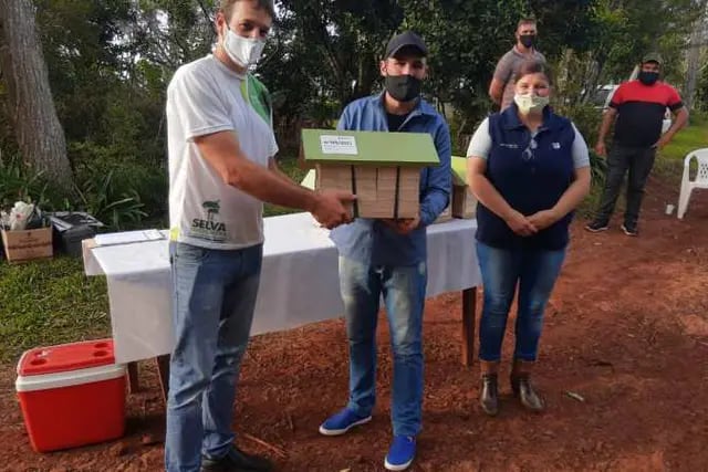 Capacitan a productores de Campo Grande sobre uso sustentable de la miel de Yateí