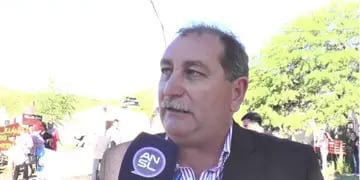 Ricardo Callegaro, intendente de El Volcán.