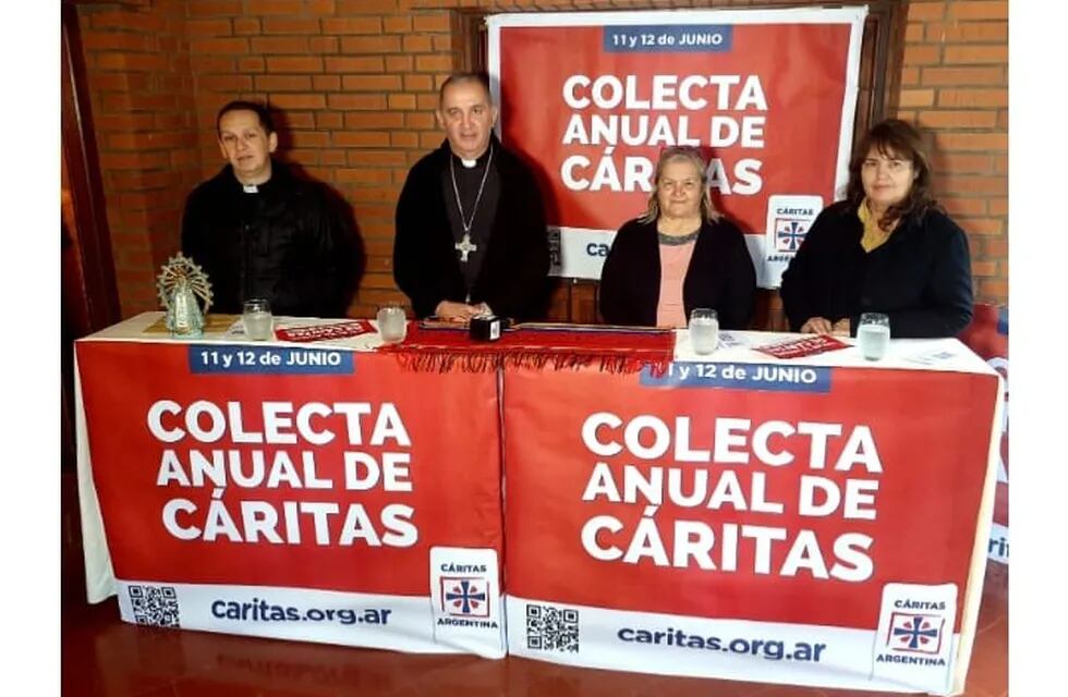 Lanzaron la colecta anual de Cáritas en Puerto Iguazú