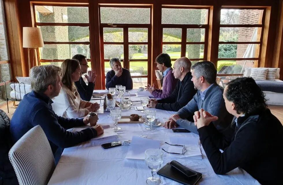 (Foto:Prensa) Macri, Lacunza y el gabinete