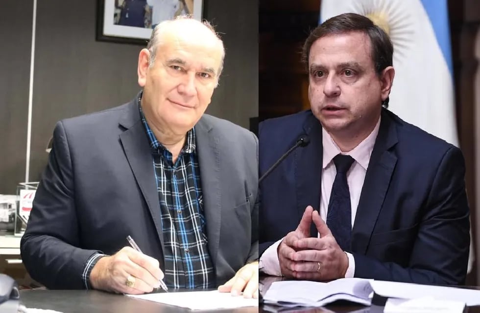 Rubén Rivarola y Guillermo Snopek, ahora en disputa por la conducción del peronismo jujeño.
