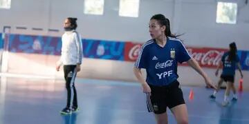 Maca Espinoza convocada por la Selección Argentina.