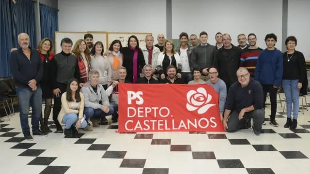 Mónica Fein encabezó una reunión del Socialismo en el departamento Castellanos