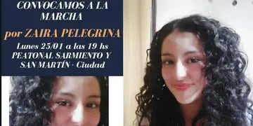 Zaira Pelegrina - Chica de Ugarteche desaparecida