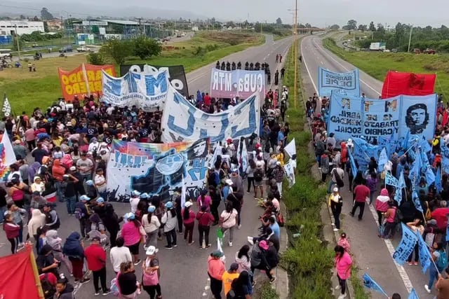 Protesta nacional en Jujuy