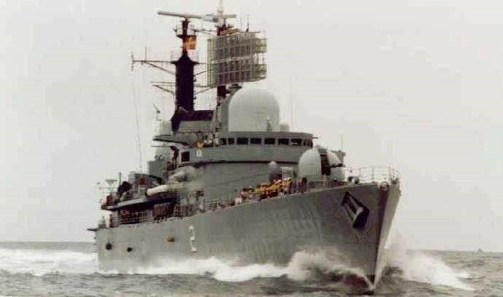 Destructor A.R.A "Santísima Trinidad" - Buque Insignia de la Armada en 1982