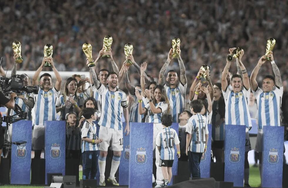 Argentina encabeza el ranking FIFA. (Federico López Claro / La Voz)