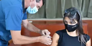 Vacunación a docentes en Entre Ríos