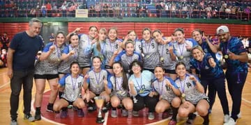 Amebal campeón argentino en cadetes femenino