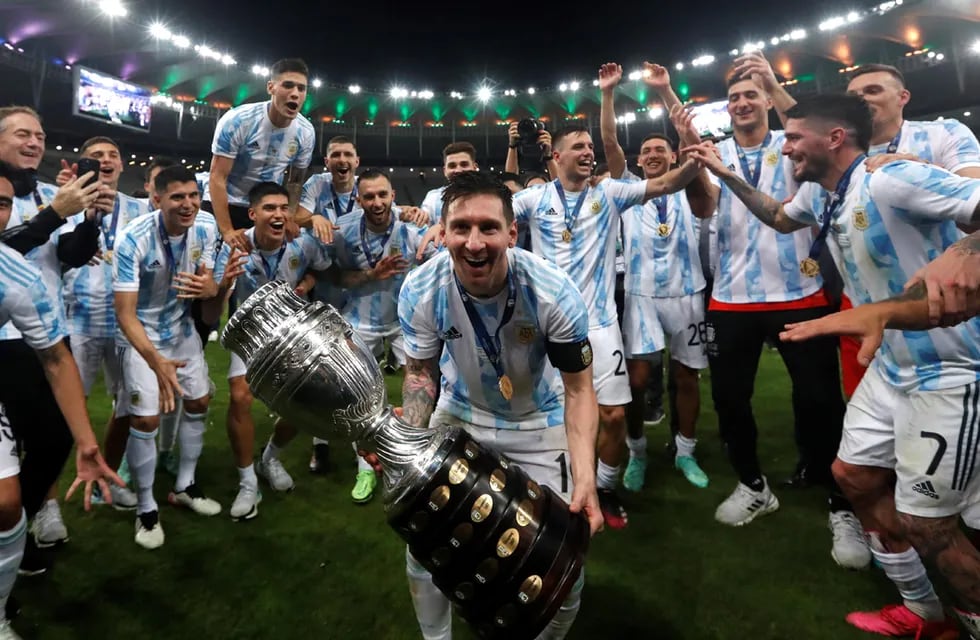 Lionel Messi ganó su primer título con la Selección Argentina.