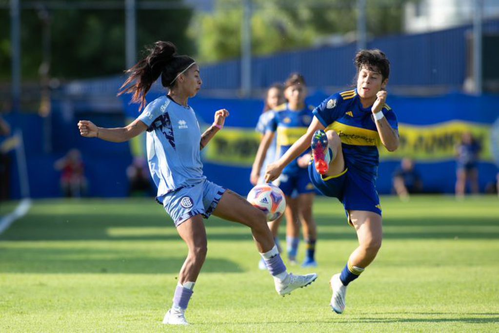 Belgrano y su visita a Boca, por la vuelta de la final de la Copa de la Liga Femenina, en Casa Amarilla. (Prensa Belgrano)