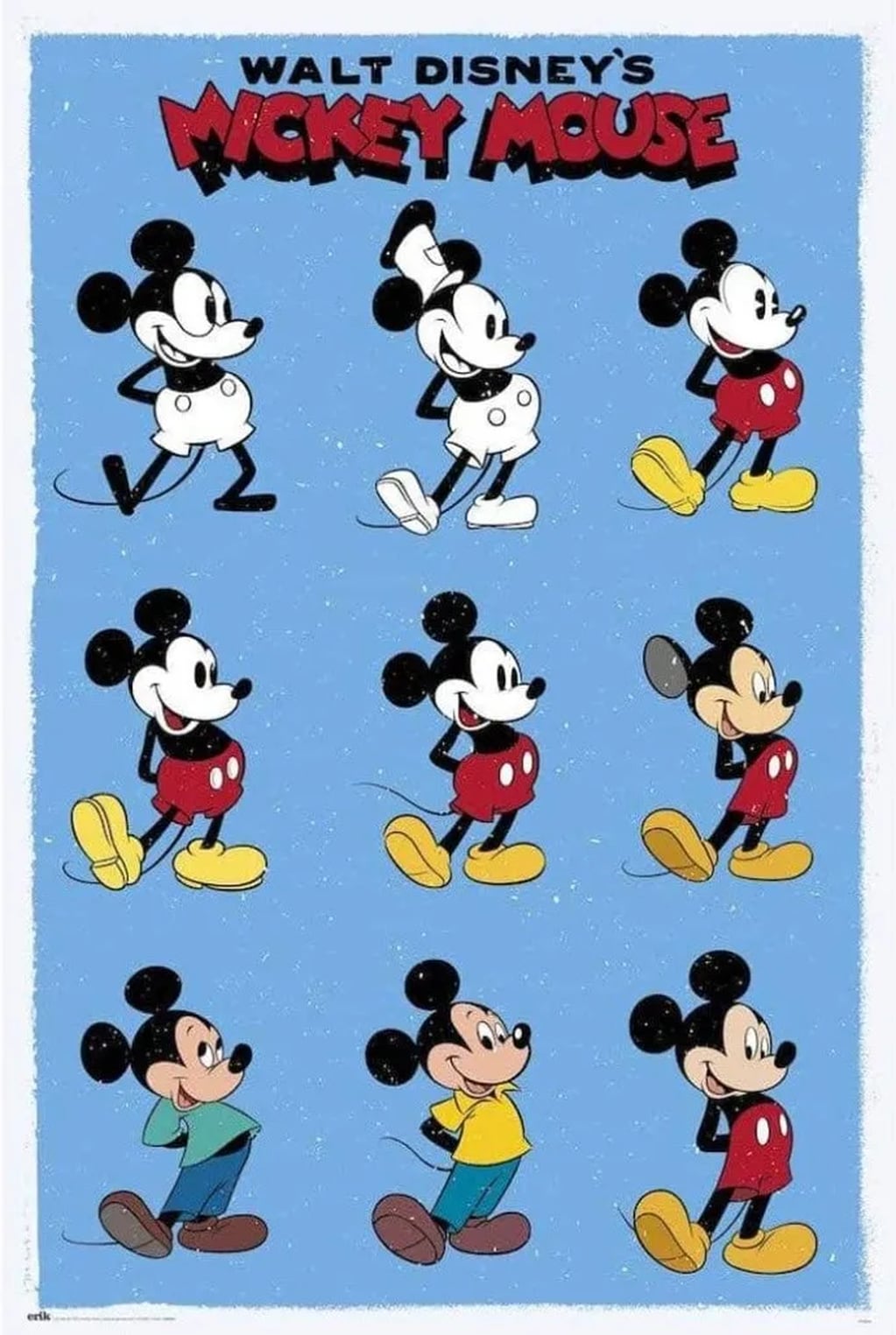 Mickey Mouse y su evolución
