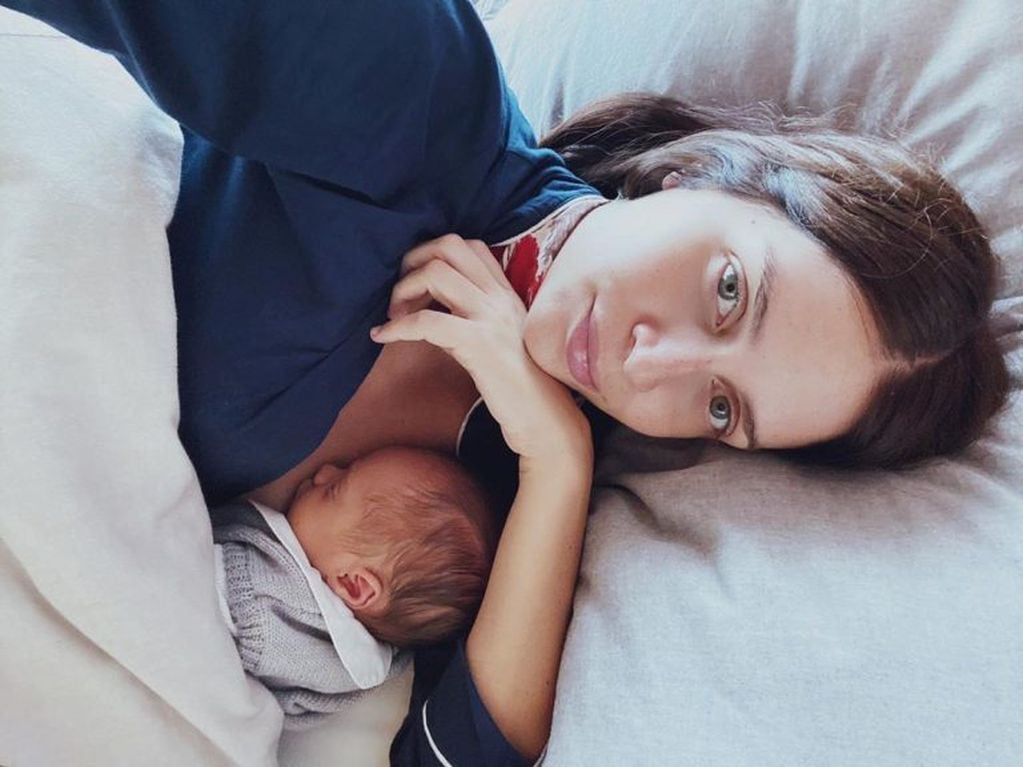 Zaira Nara compartió una tierna foto familiar junto a un reflexivo mensaje sobre su parto