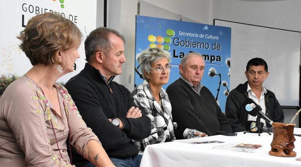 Calderón, Zanolli, Maggio, Müller y Jerónimo (Gobierno de La Pampa)