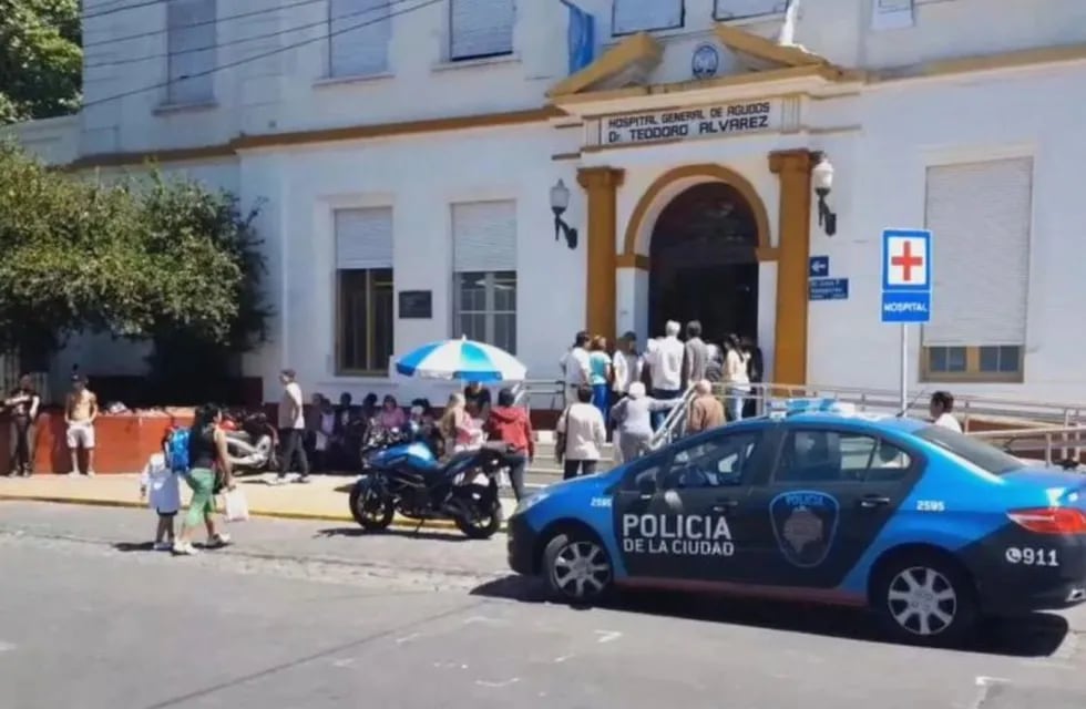Evacuaron un sector del Hospital Álvarez por una amenaza de bomba.