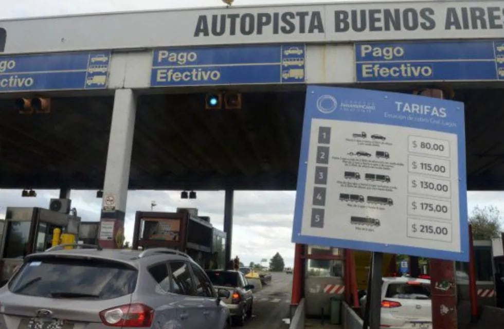 Peaje de la Autopista Rosario - Buenos Aires