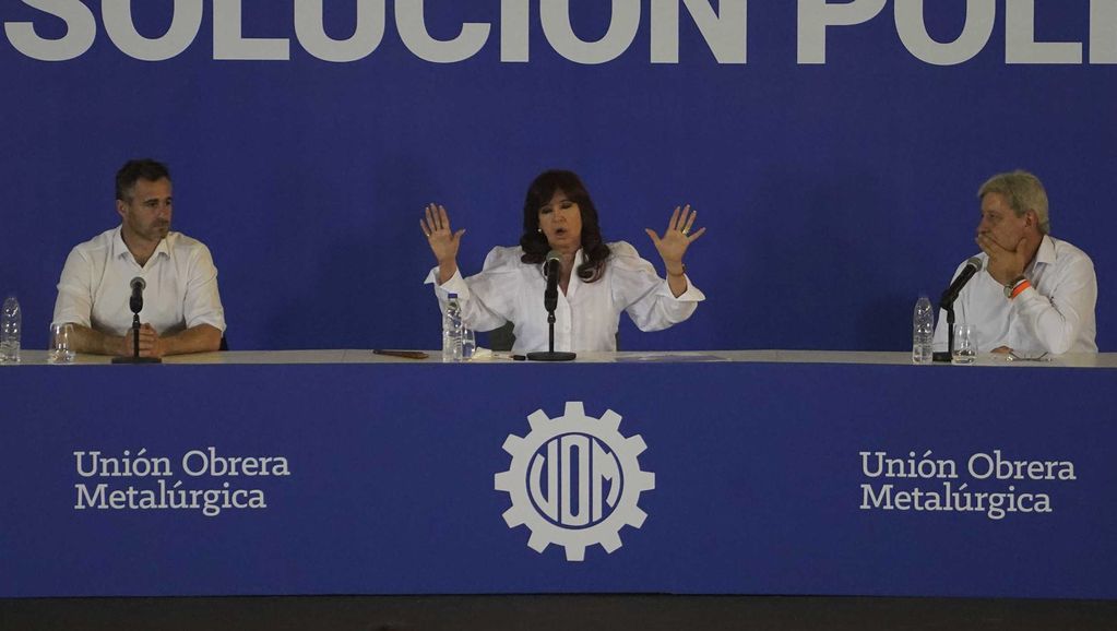 Cristina Kirchner, en Pilar.