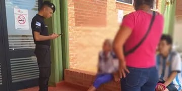 Policías de Eldorado auxiliaron a una niña que se golpeó la cabeza y se desmayó