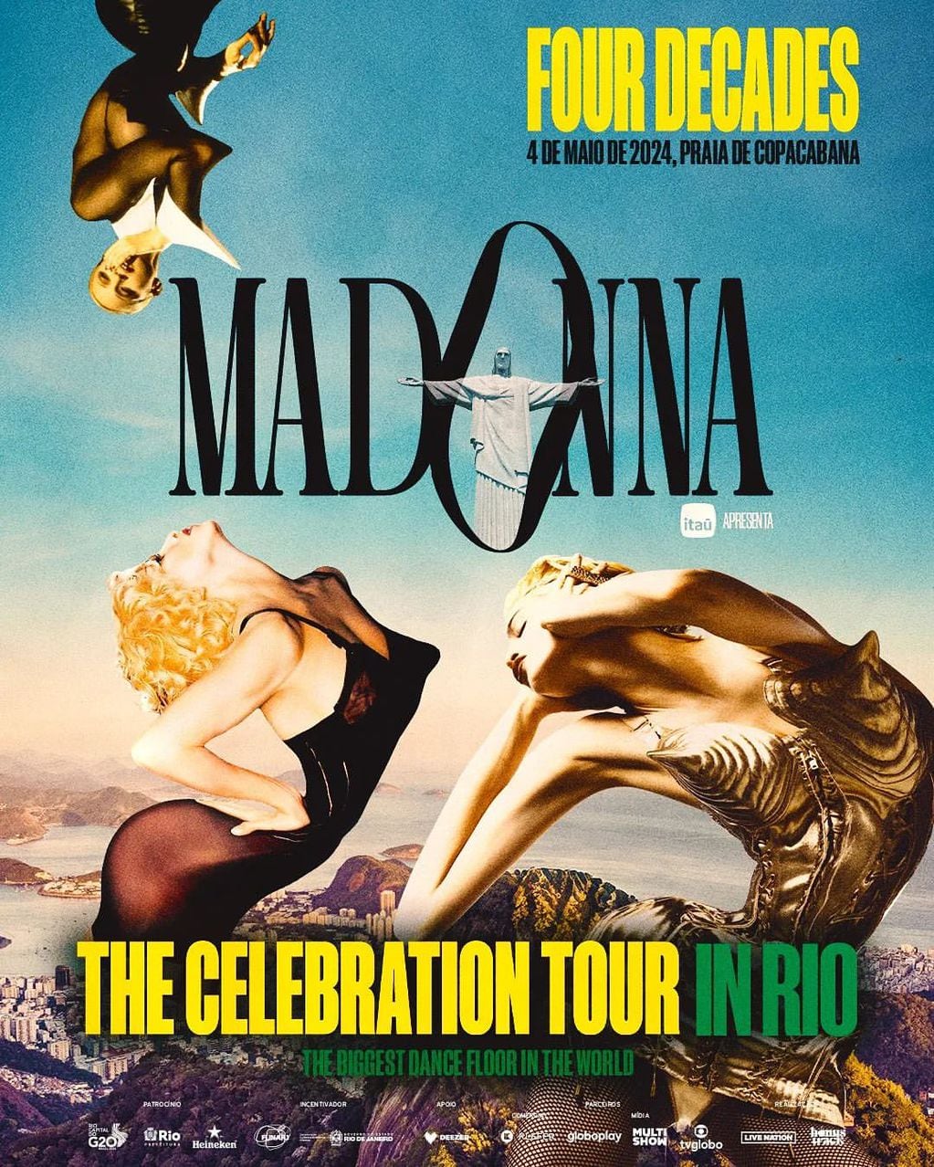 Madonna se presenta gratis en Río de Janeiro