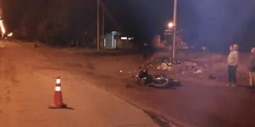 Un fallecido por accidente de moto