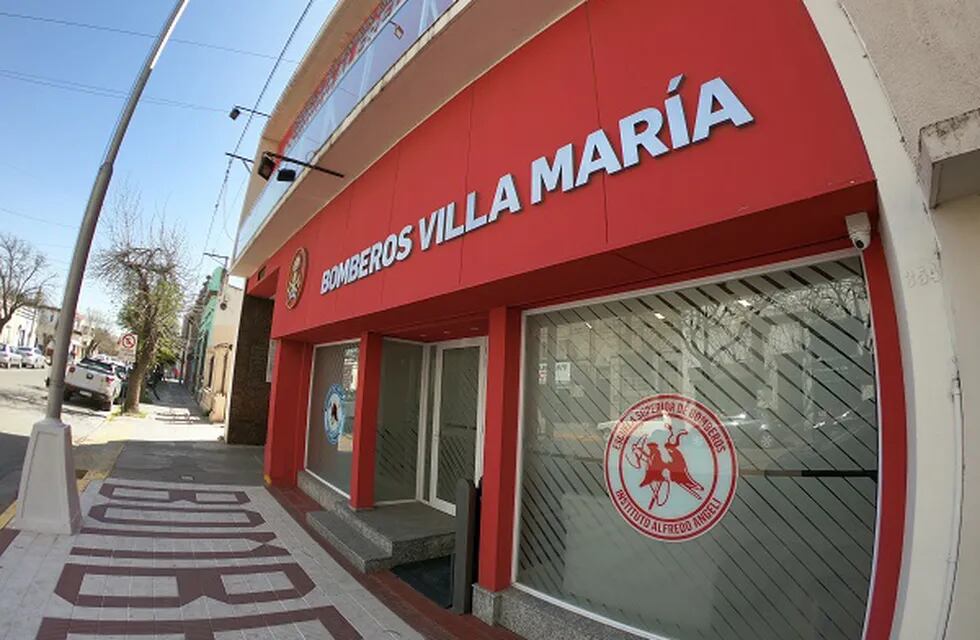 Cuartel de bomberos de Villa María. (Villa María Vivo)