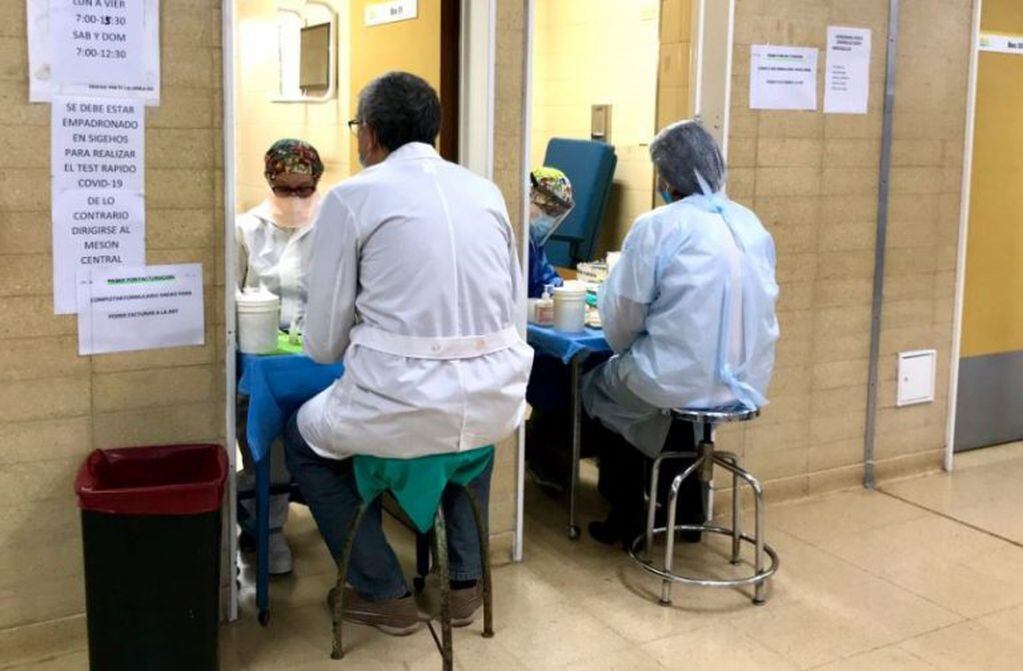 Coronavirus en la Ciudad: realizaron más de 50.000 testeos rápidos a profesionales de la salud. (Prensa Gobierno de la Ciudad)